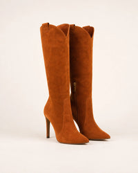 Brown Suede