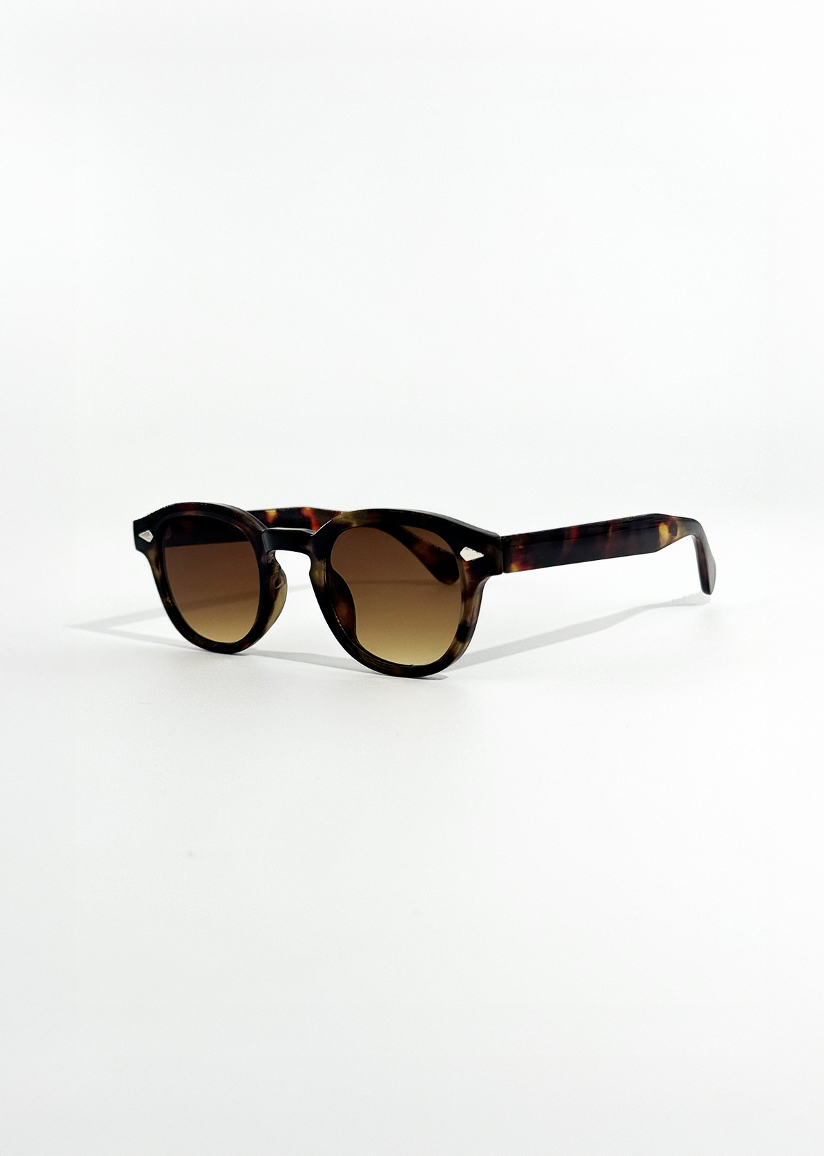 Sienna Vintage Round Sunglasses | Tortoise, Brown Tint, UV400