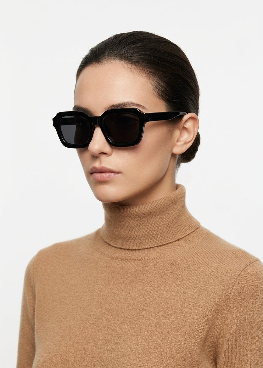 Nordic Slim Sunglasses - Female Editorial