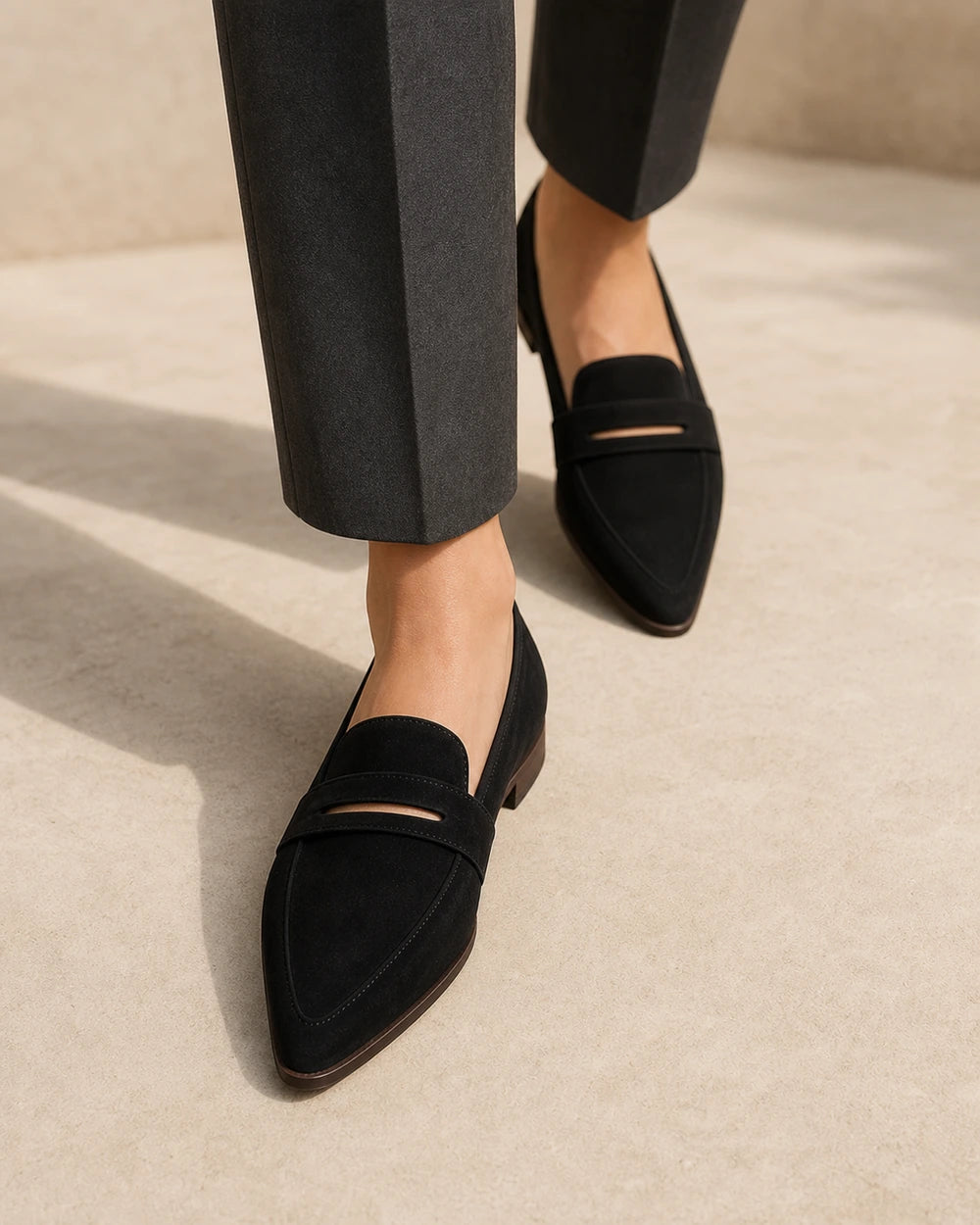 Women's Pointed-Toe Penny Loafers — product image 6