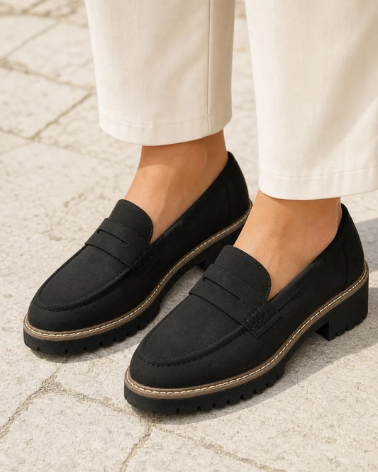 Women's Lug-Sole Penny Loafers — product image 1