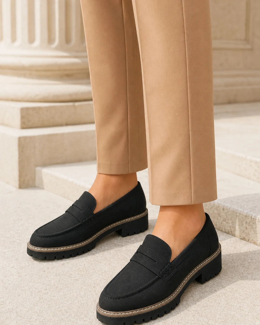 Women's Lug-Sole Penny Loafers — product image 2