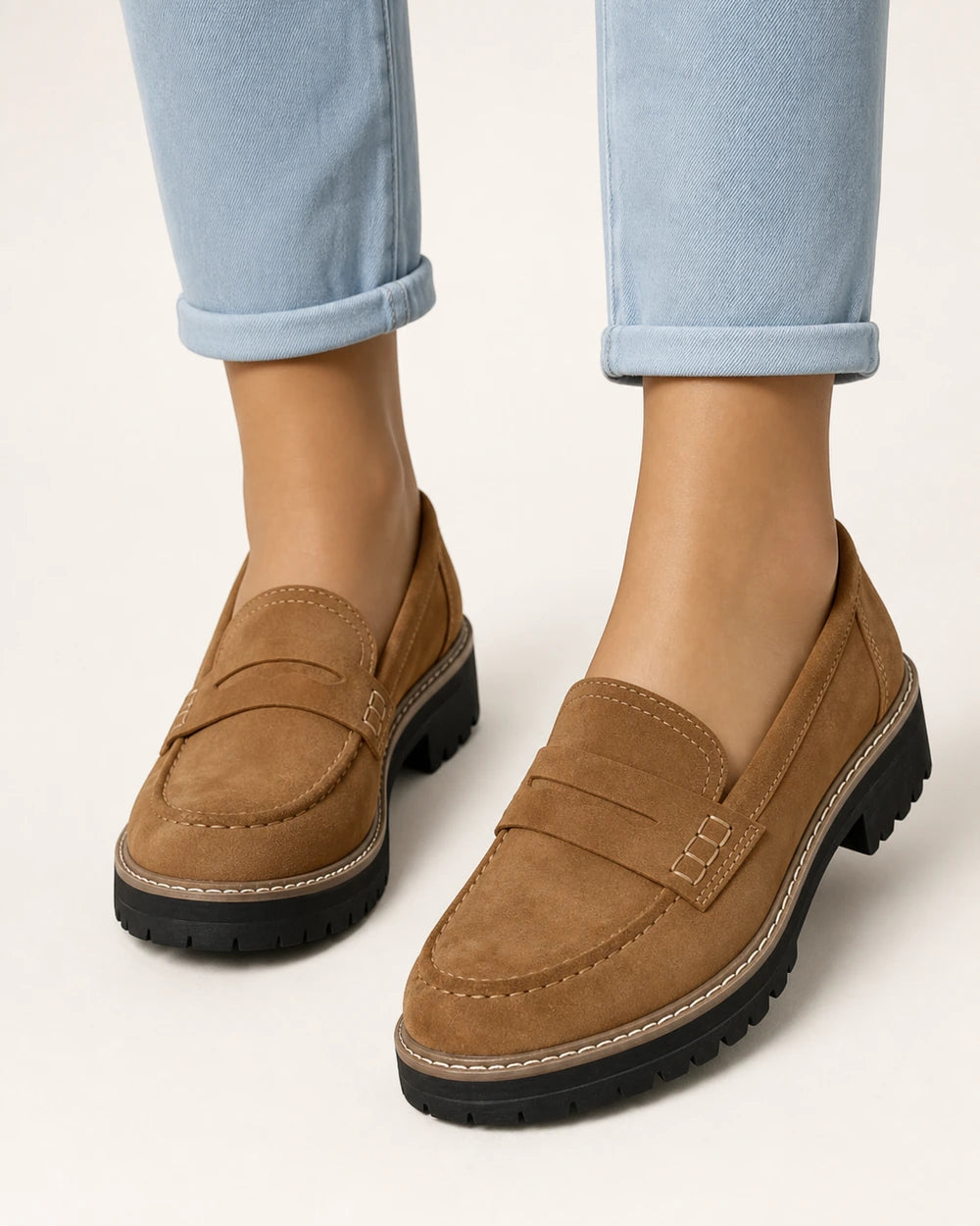 Women's Lug-Sole Penny Loafers — product image 11